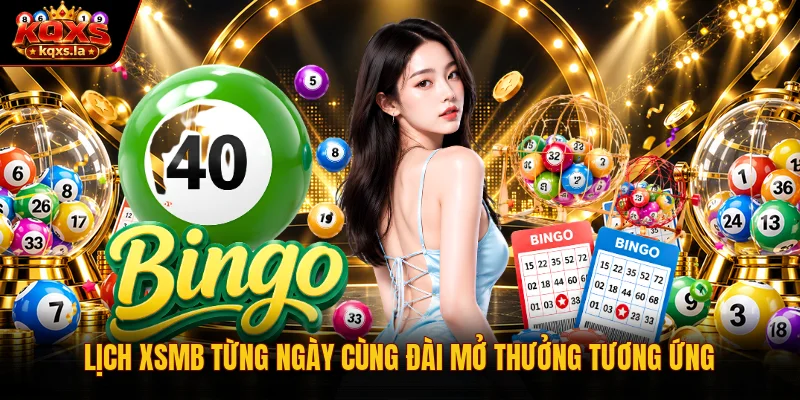 Lịch XSMB từng ngày cùng đài mở thưởng tương ứng 