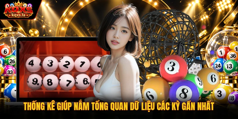 Thống kê giúp nắm tổng quan dữ liệu các kỳ gần nhất 